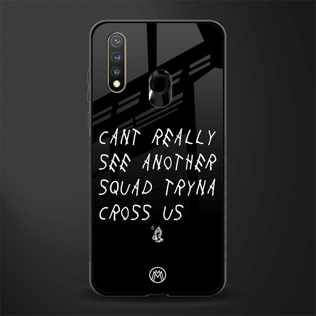 dope squad glass case for vivo u20 image