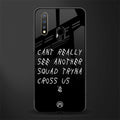 dope squad glass case for vivo u20 image