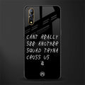 dope squad glass case for vivo s1 image