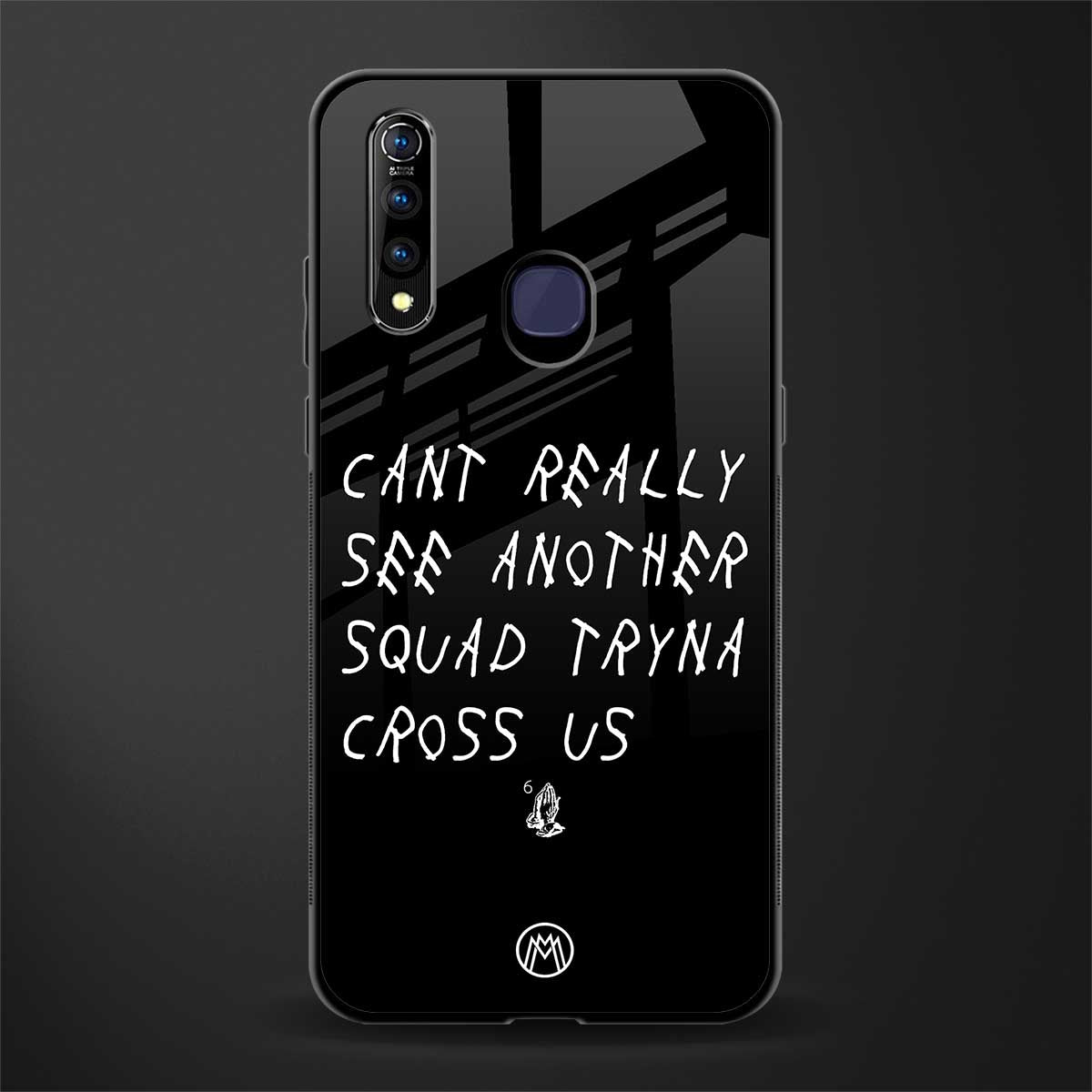 dope squad glass case for vivo z1 pro image