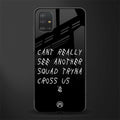 dope squad glass case for samsung galaxy a51 image
