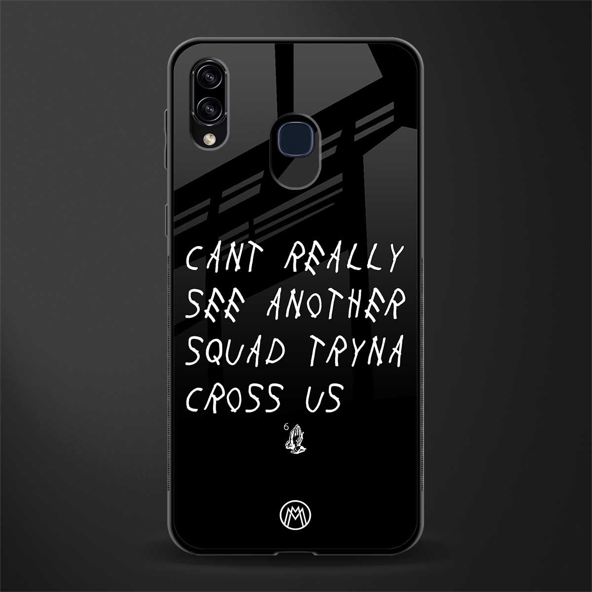 dope squad glass case for samsung galaxy m10s image
