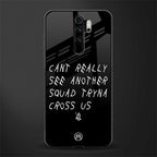 dope squad glass case for redmi note 8 pro image