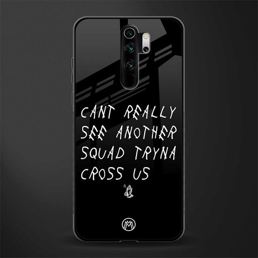 dope squad glass case for redmi note 8 pro image