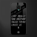 dope squad glass case for poco m2 pro image