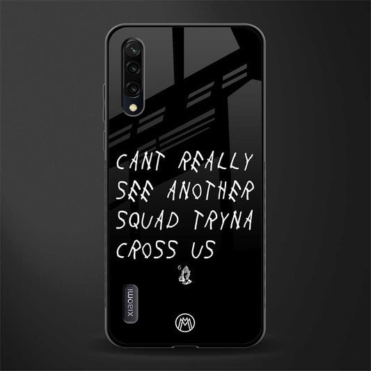 dope squad glass case for mi a3 redmi a3 image