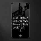 dope squad glass case for samsung galaxy s9 plus image