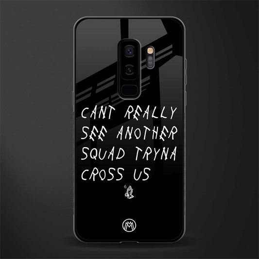dope squad glass case for samsung galaxy s9 plus image
