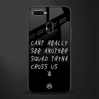 dope squad glass case for oppo a12 image