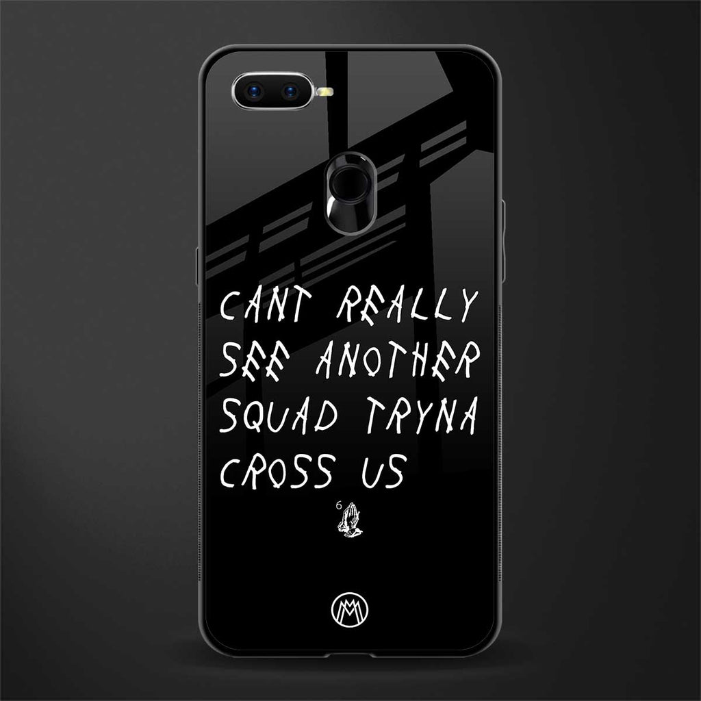 dope squad glass case for oppo a7 image