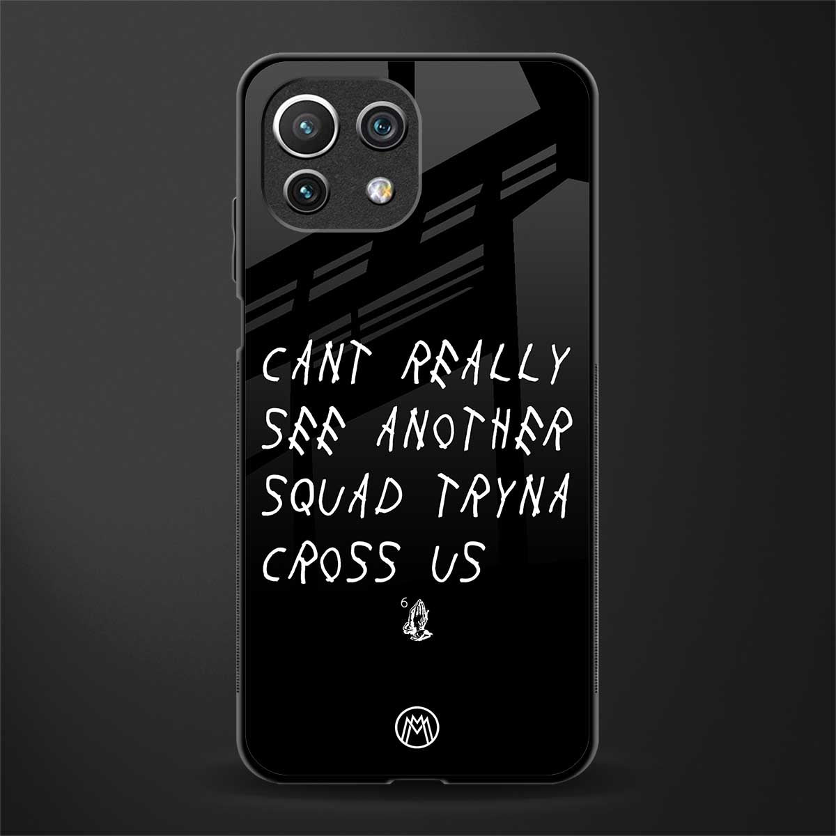 dope squad glass case for mi 11 lite image