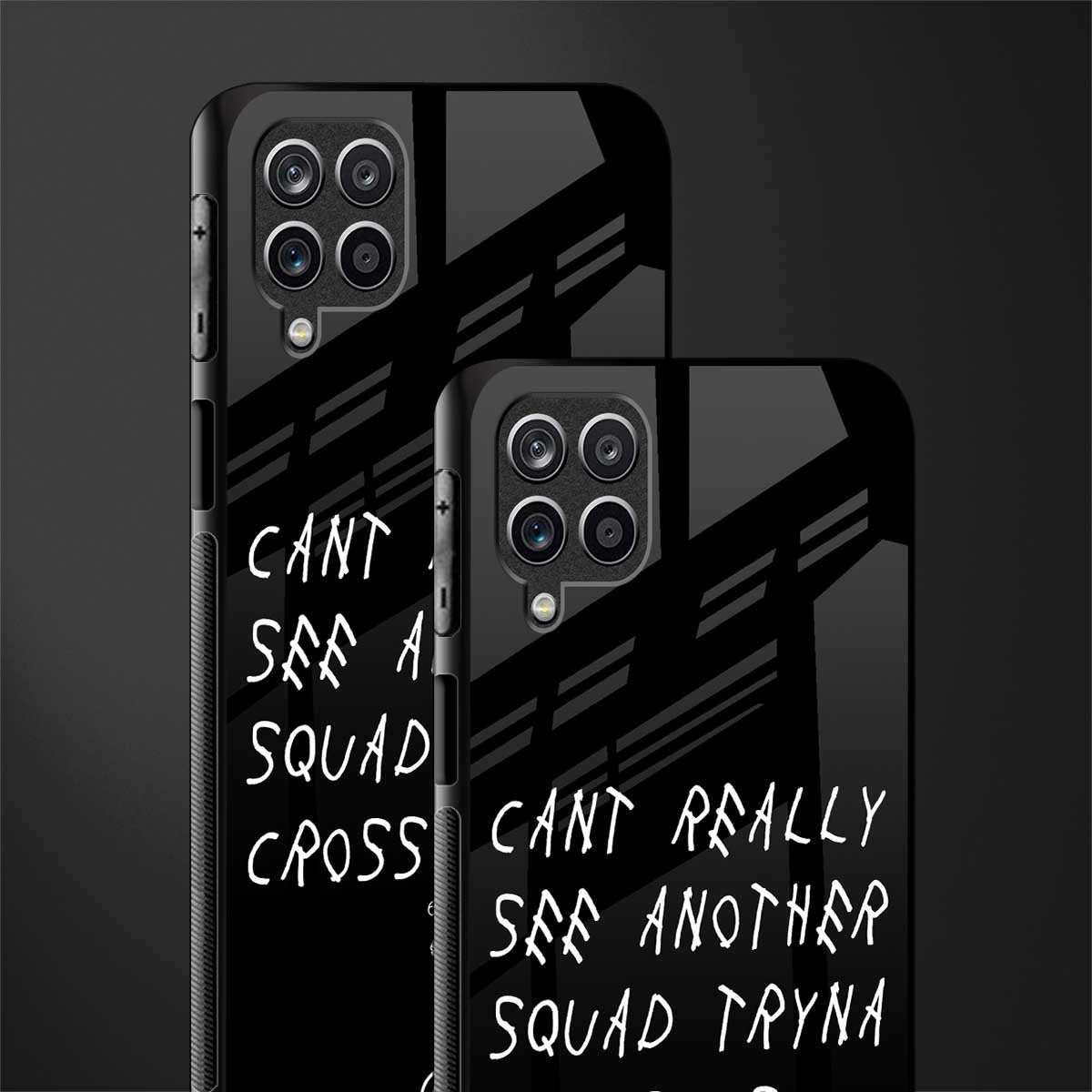 dope squad back phone cover | glass case for samsung galaxy a22 4g