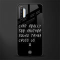 dope squad glass case for realme xt image