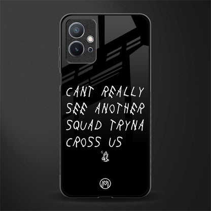 dope squad glass case for vivo y75 5g image