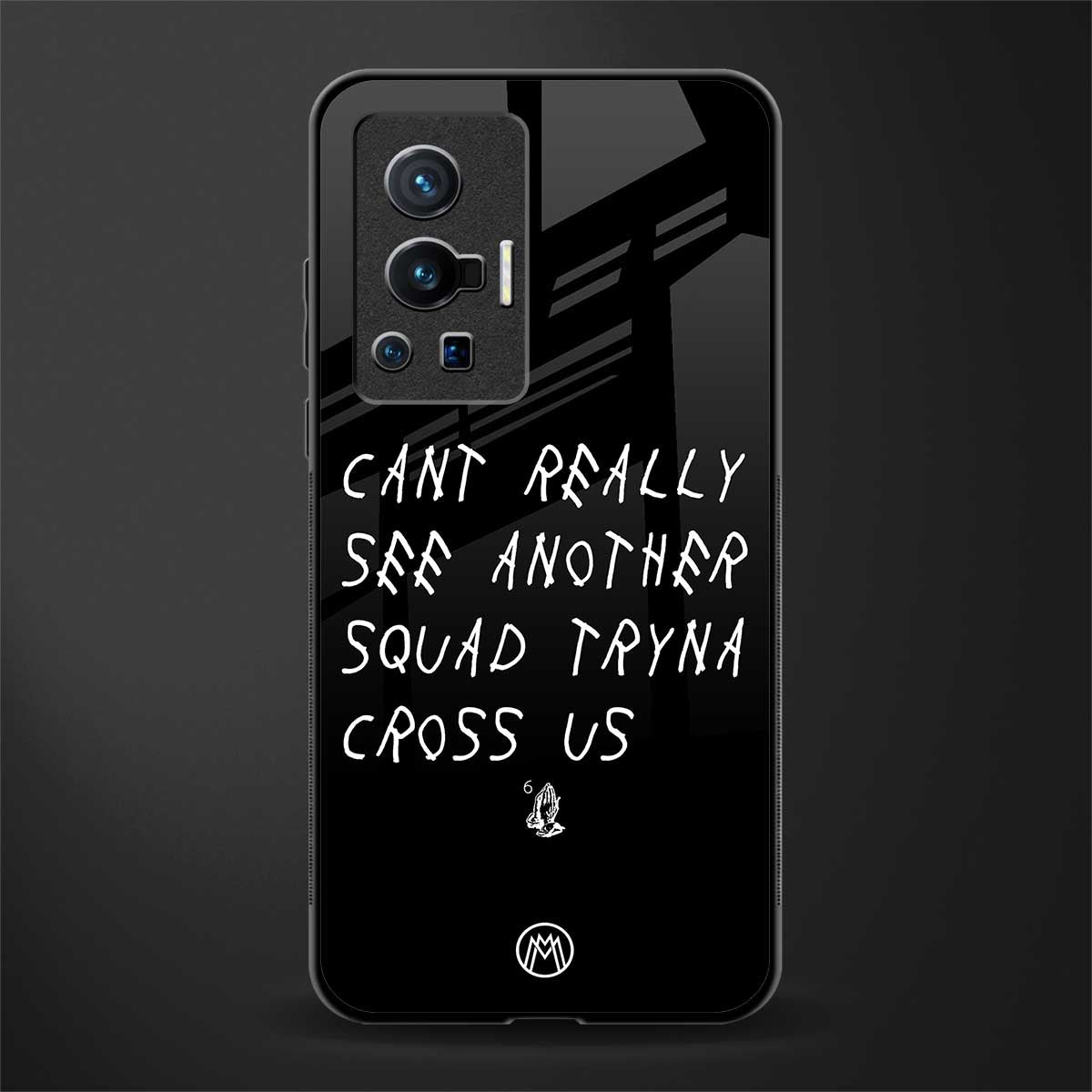 dope squad glass case for vivo x70 pro image