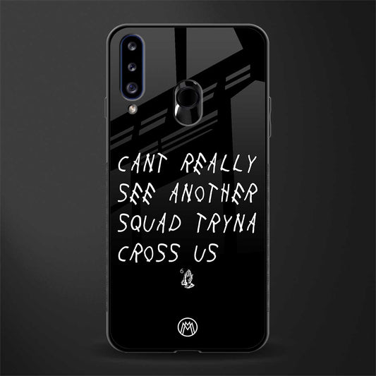 dope squad glass case for samsung galaxy a20s image