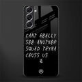 dope squad glass case for samsung galaxy s21 fe 5g image