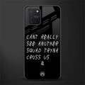 dope squad glass case for samsung galaxy a91 image