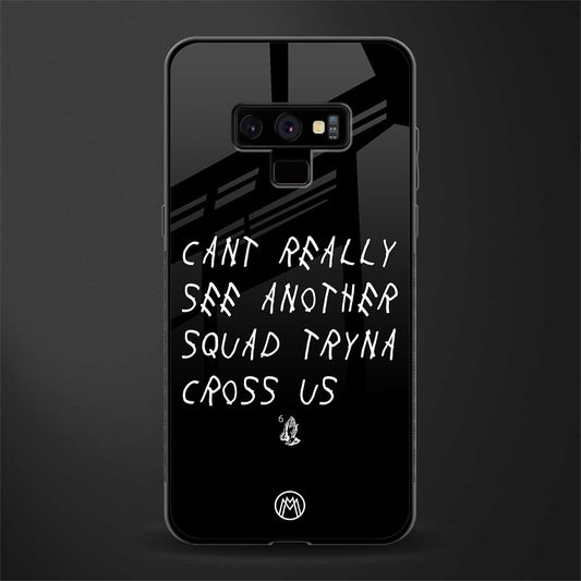 dope squad glass case for samsung galaxy note 9 image