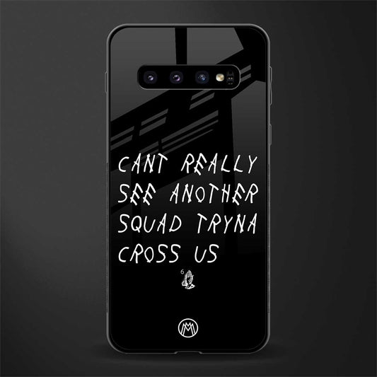 dope squad glass case for samsung galaxy s10 plus image