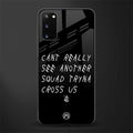 dope squad glass case for samsung galaxy s20 image