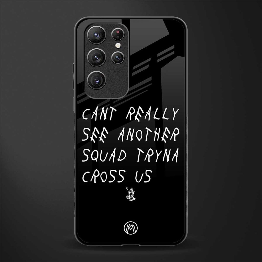 dope squad glass case for samsung galaxy s21 ultra image