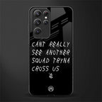 dope squad glass case for samsung galaxy s21 ultra image