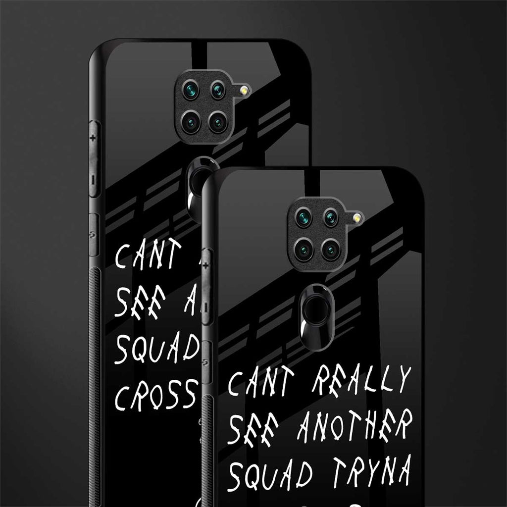 dope squad glass case for redmi note 9 image-2