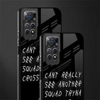 dope squad glass case for redmi note 11 image-2