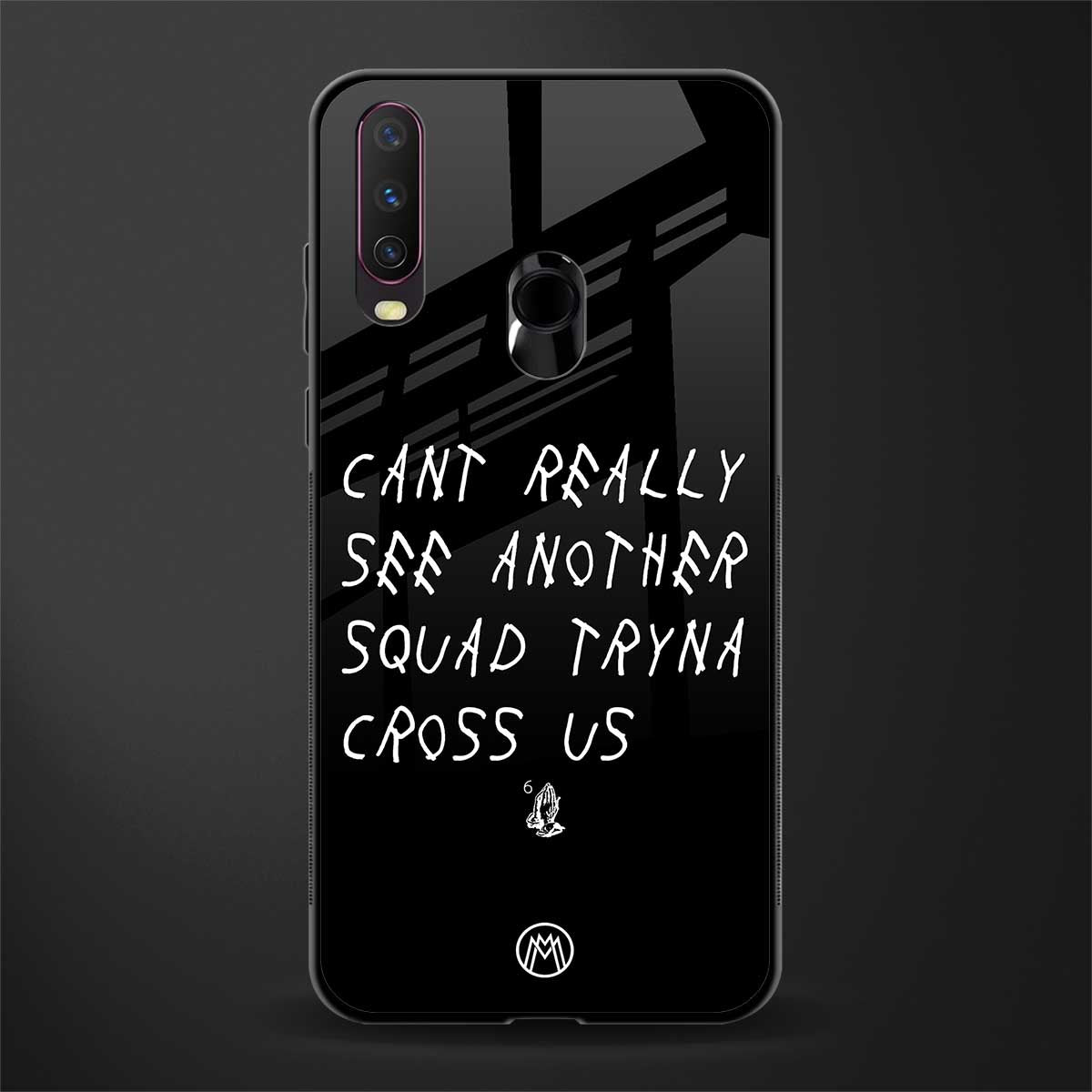 dope squad glass case for vivo y17 image