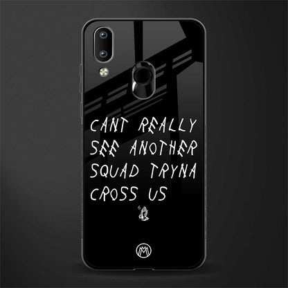 dope squad glass case for vivo y91 image