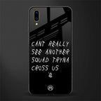 dope squad glass case for vivo v11 pro image