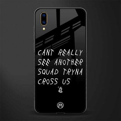 dope squad glass case for vivo v11 pro image