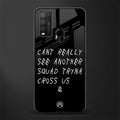 dope squad glass case for vivo y50 image