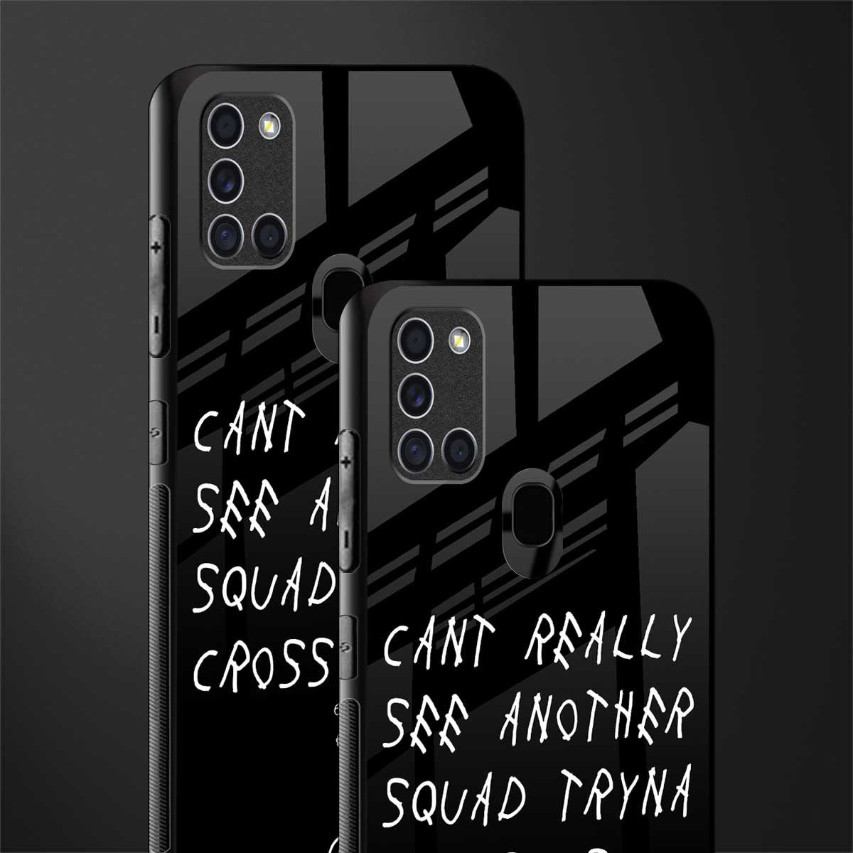 dope squad glass case for samsung galaxy a21s image-2