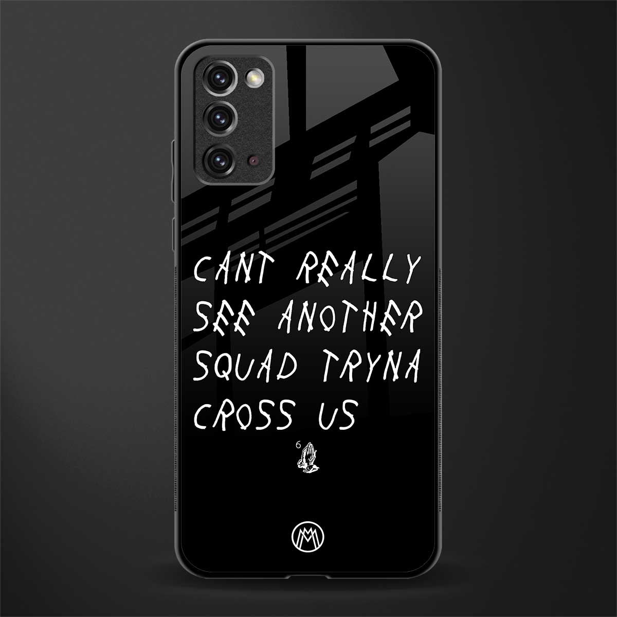 dope squad glass case for samsung galaxy note 20 image