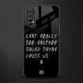 dope squad glass case for realme narzo 20 pro image