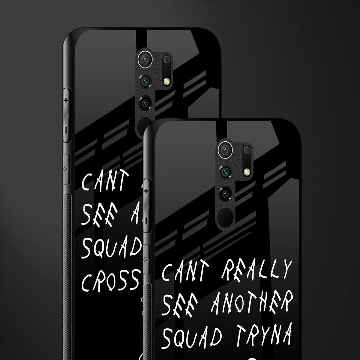 dope squad glass case for redmi 9 prime image-2