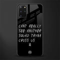 dope squad glass case for samsung galaxy s20 plus image