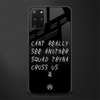 dope squad glass case for samsung galaxy s20 plus image
