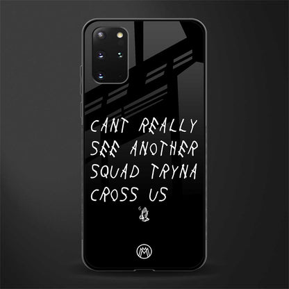 dope squad glass case for samsung galaxy s20 plus image