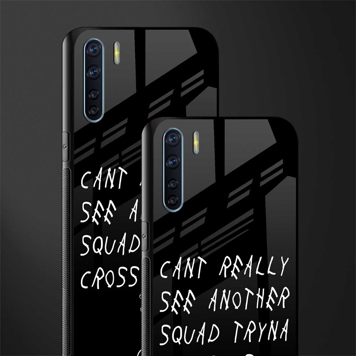 dope squad glass case for oppo f15 image-2