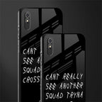 dope squad glass case for redmi 9a image-2