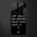 dope squad glass case for redmi 9i image