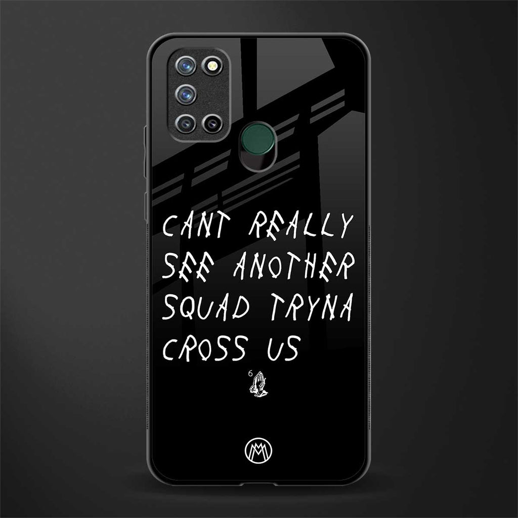dope squad glass case for realme 7i image