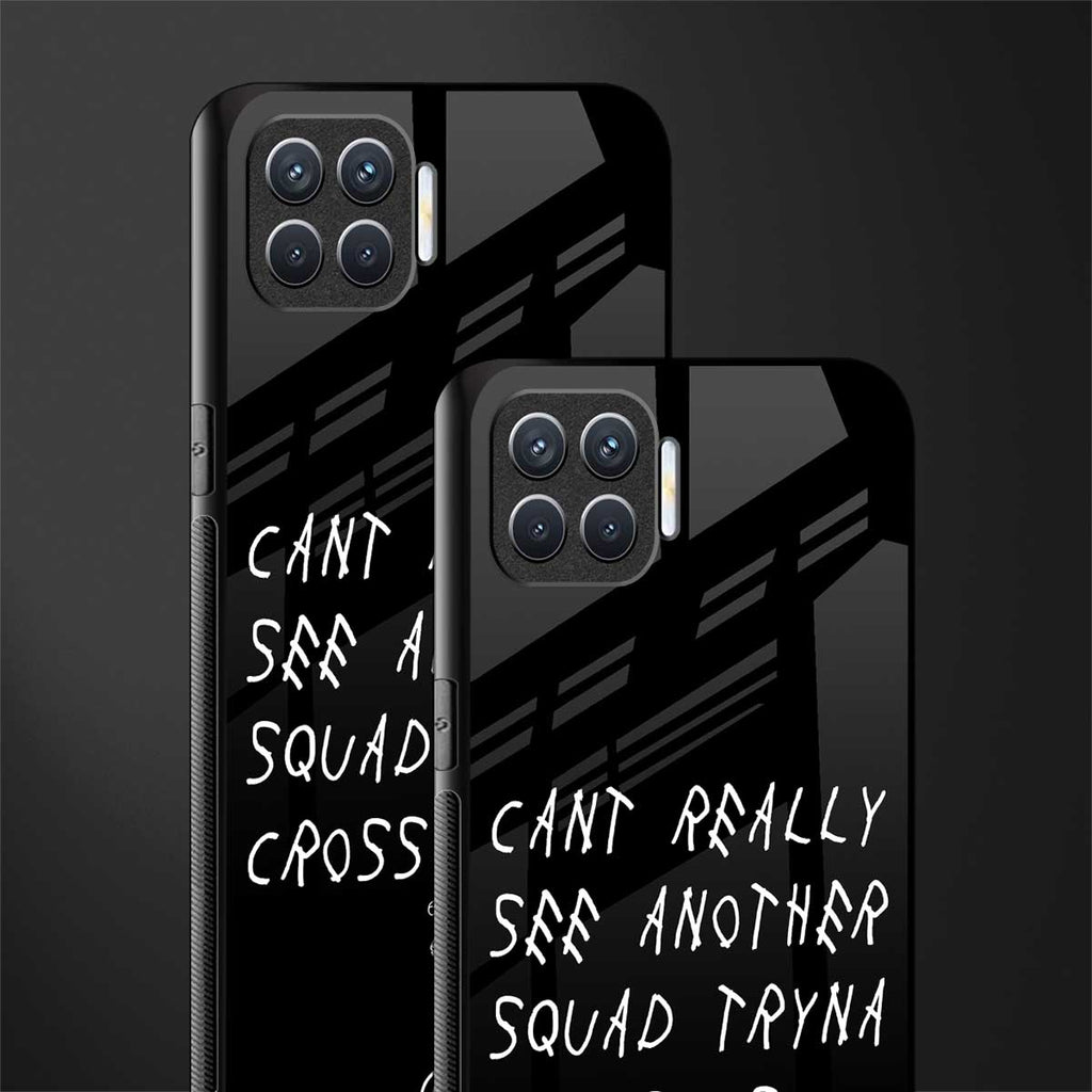 dope squad glass case for oppo f17 image-2