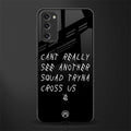 dope squad glass case for samsung galaxy s20 fe image