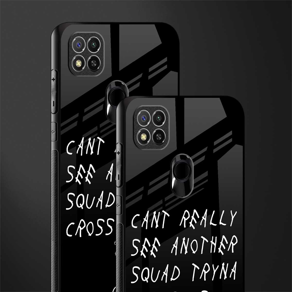 dope squad glass case for redmi 9c image-2