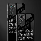 dope squad glass case for redmi note 10 image-2