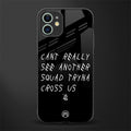dope squad glass case for iphone 11 image